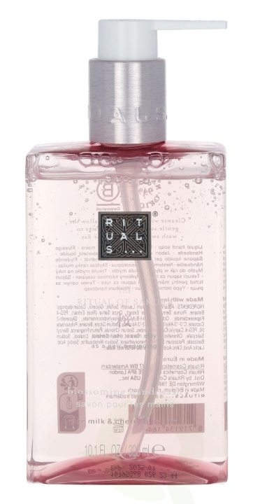 Rituals Sakura Blossoming Hand Wash 300 ml Rice Milk & Cherry Blossom in the group BEAUTY & HEALTH / Skin care / Body health / Scented soaps at TP E-commerce Nordic AB (C46455)