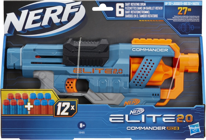 Nerf Elite 2.0 Commander RC 6 skumpistol in the group TOYS, KIDS & BABY PRODUCTS / Toys / Action play at TP E-commerce Nordic AB (C46778)