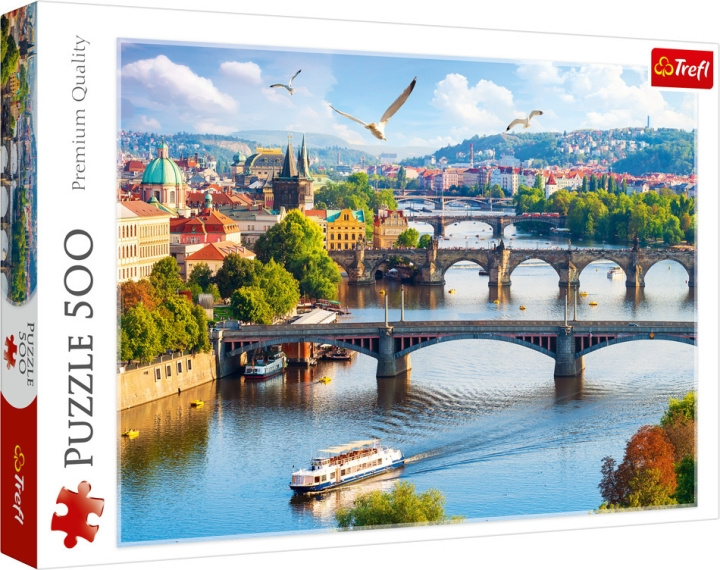 TREFL Prag pussel, 500 bitar in the group TOYS, KIDS & BABY PRODUCTS / Toys / Kids puzzle at TP E-commerce Nordic AB (C46779)