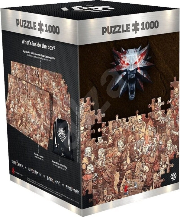 The Witcher: Birthday pussel, 1000 bitar in the group TOYS, KIDS & BABY PRODUCTS / Toys / Puzzles at TP E-commerce Nordic AB (C46829)