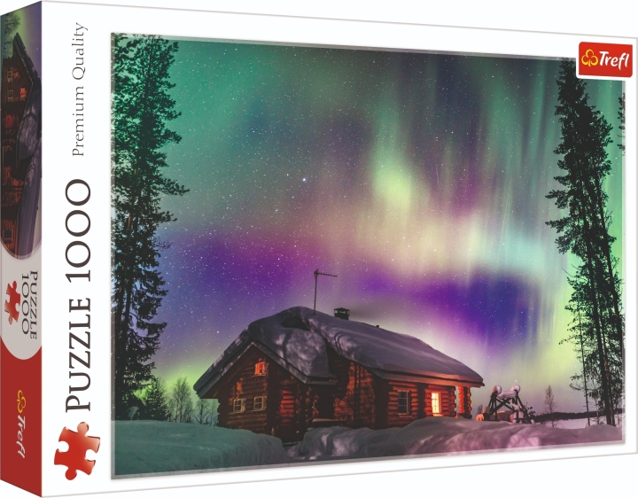 TREFL Polar lights in Finland pussel, 1000 bitar in the group Sport, leisure & Hobby / Hobby / Puzzle at TP E-commerce Nordic AB (C46842)