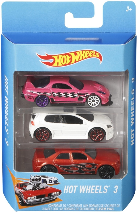 Hot Wheels minibilar, 3 st in the group TOYS, KIDS & BABY PRODUCTS / Toys / Toy cars at TP E-commerce Nordic AB (C47177)