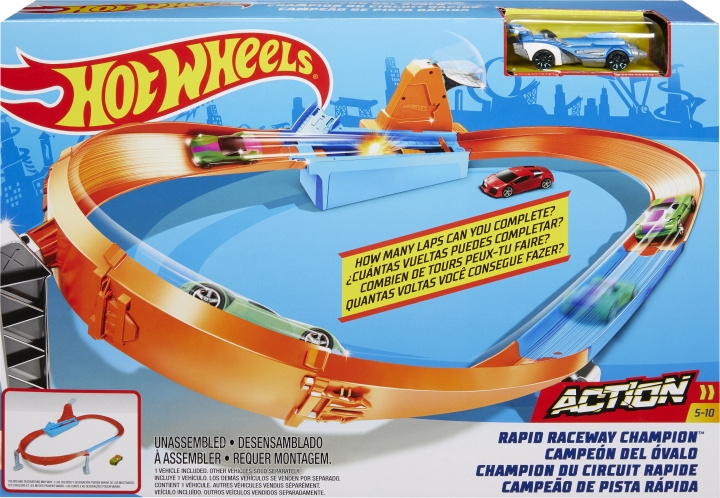 Hot Wheels Speed ​​​​Boost Champion-bana in the group TOYS, KIDS & BABY PRODUCTS / Toys / Toy cars at TP E-commerce Nordic AB (C47179)