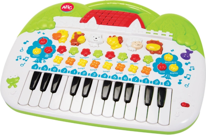 Simba Dickie Simba ABC Animal Keyboard Instrument in the group TOYS, KIDS & BABY PRODUCTS / Toys / Electronics & Media / Interactive toys at TP E-commerce Nordic AB (C47192)