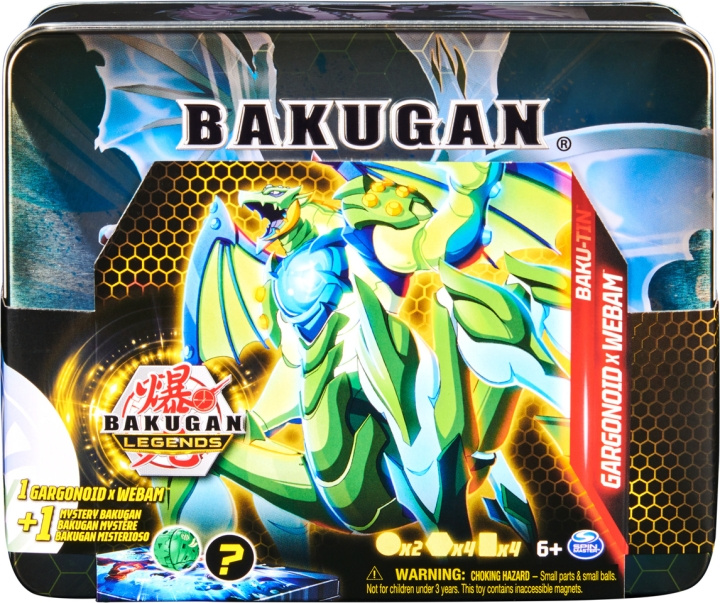 Bakugan Tin Box S5 förvaringsväska in the group TOYS, KIDS & BABY PRODUCTS / Toys / Toys at TP E-commerce Nordic AB (C47234)