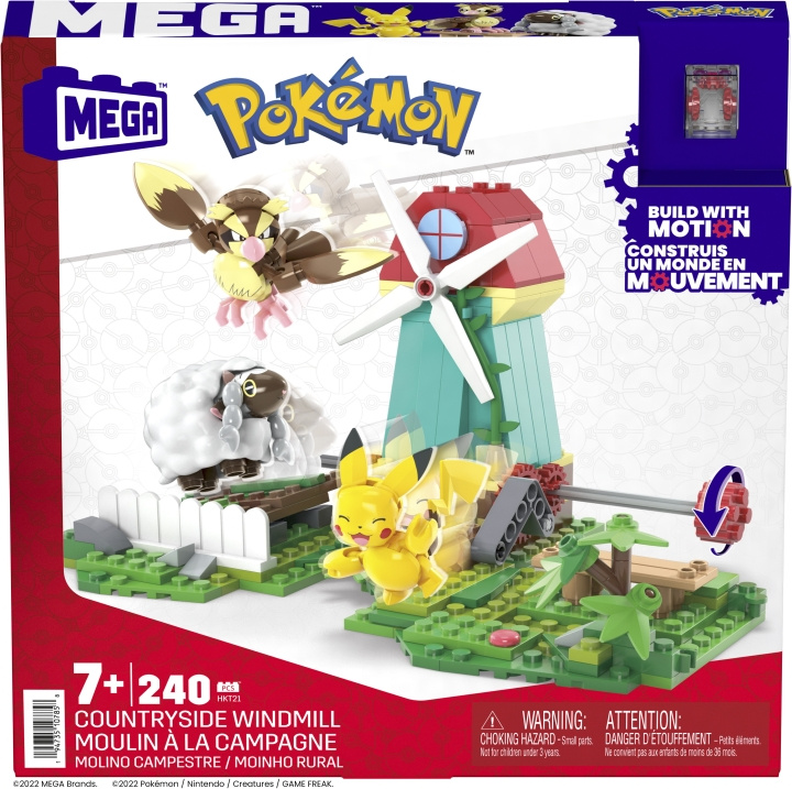 Mega Pokemon Windy Town - Byggsats in the group TOYS, KIDS & BABY PRODUCTS / Toys / Building toys / Toy blocks at TP E-commerce Nordic AB (C47263)