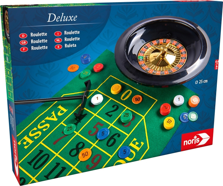 Noris Deluxe roulette, 25 cm in the group TOYS, KIDS & BABY PRODUCTS / Games / Board games at TP E-commerce Nordic AB (C47292)