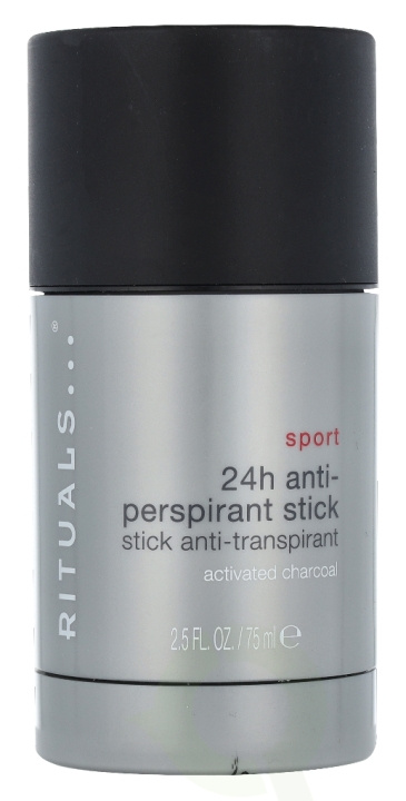 Rituals Sport 24H Anti-perspirant Stick 75 ml Activated Charcoal in the group BEAUTY & HEALTH / Fragrance & Perfume / Deodorants / Deodorant for women at TP E-commerce Nordic AB (C47611)