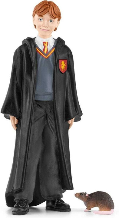 Schleich Harry Potter 42634 - Ron Weasley & Scabbers in the group TOYS, KIDS & BABY PRODUCTS / Toys / Figures, Miniatures & accessories at TP E-commerce Nordic AB (C47882)