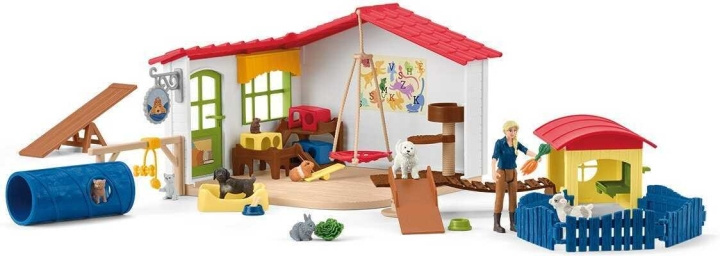 Schleich Farm World 42607 Djurhotell in the group TOYS, KIDS & BABY PRODUCTS / Toys / Figures, Miniatures & accessories at TP E-commerce Nordic AB (C47883)