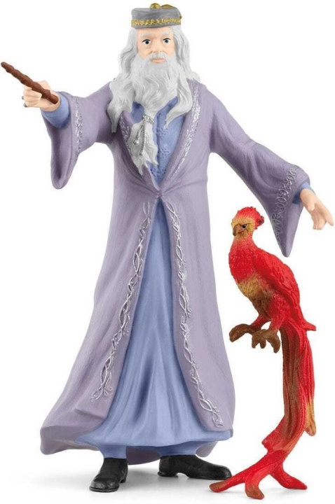 Schleich Harry Potter 42637 - Dumbledore & Fawkes in the group TOYS, KIDS & BABY PRODUCTS / Toys / Figures & Miniatures at TP E-commerce Nordic AB (C47887)