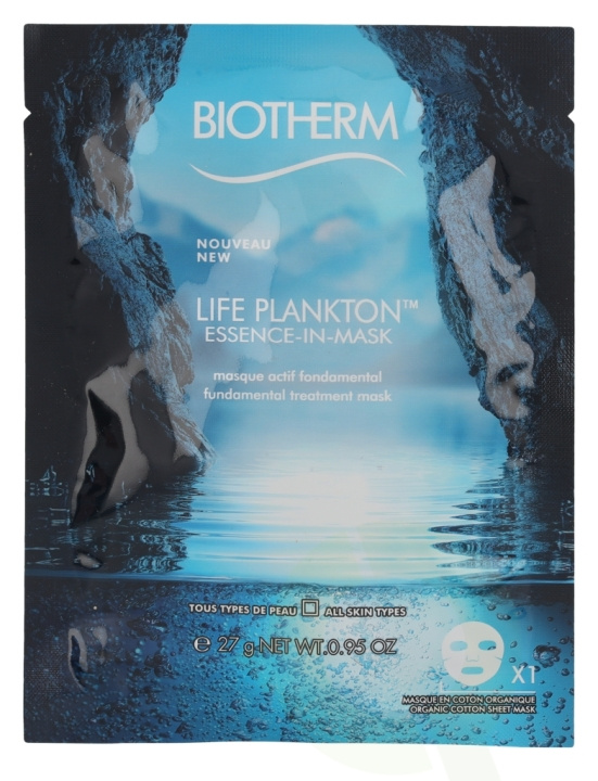 Biotherm Life Plankton Essence-In Mask 27 gr All Skin Types in the group BEAUTY & HEALTH / Skin care / Face / Masks at TP E-commerce Nordic AB (C48410)