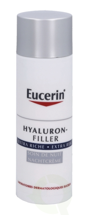 Eucerin Hyaluron-Filler Night Cream Extra Rich 50 ml in the group BEAUTY & HEALTH / Skin care / Face / Face creams at TP E-commerce Nordic AB (C48470)