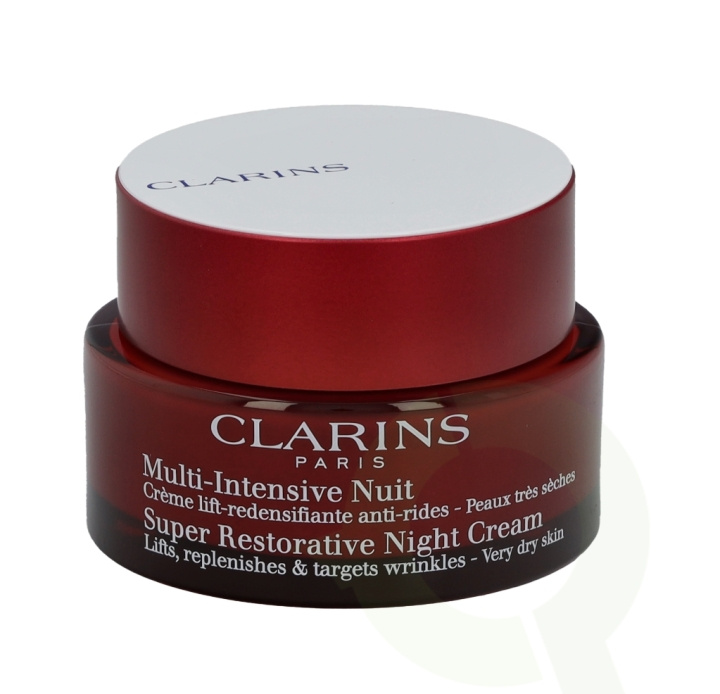 Clarins Super Restorative Night Cream 50 ml Very Dry Skin in the group BEAUTY & HEALTH / Skin care / Face / Night cream at TP E-commerce Nordic AB (C48814)