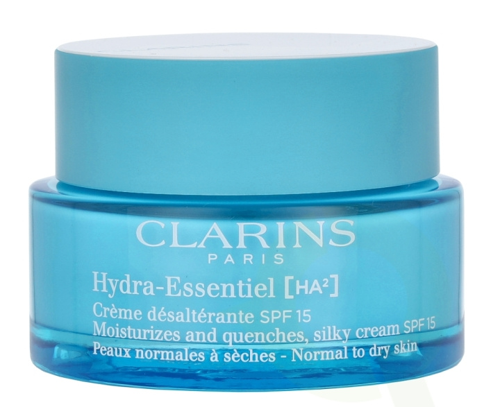 Clarins Hydra-Essentiel Silky Cream SPF15 50 ml Normal To Dry Skin in the group BEAUTY & HEALTH / Skin care / Face / Face creams at TP E-commerce Nordic AB (C48989)