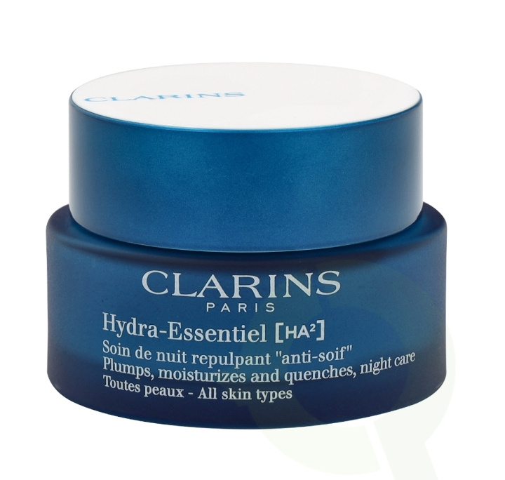 Clarins Hydra-Essentiel Night Cream 50 ml All Skin Types in the group BEAUTY & HEALTH / Skin care / Face / Night cream at TP E-commerce Nordic AB (C48991)