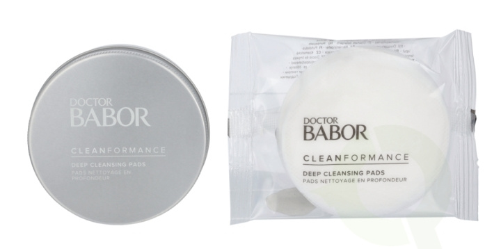 Babor Clean Formance Deep Cleansing Pads 20 Piece in the group BEAUTY & HEALTH / Skin care / Face / Cleaning at TP E-commerce Nordic AB (C49155)