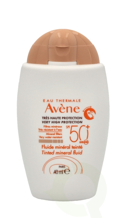 Avene Mineral Tinted Fluid SPF50+ 40 ml For Sensitive Skin in the group BEAUTY & HEALTH / Skin care / Tanning / Sunscreen at TP E-commerce Nordic AB (C49263)