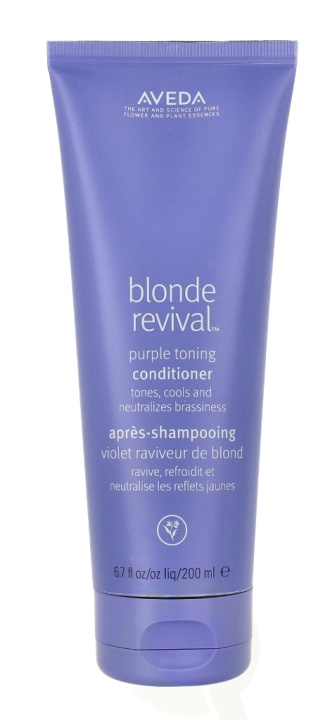 Aveda Blonde Revival Purple Toning Conditioner 200 ml in the group BEAUTY & HEALTH / Hair & Styling / Hair care / Conditioner at TP E-commerce Nordic AB (C49322)