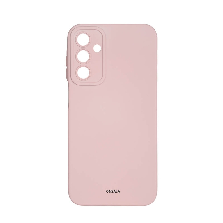 Onsala Phone Case with Silicone Feel Chalk Pink - Samsung A15 5G/A15 4G in the group SMARTPHONE & TABLETS / Phone cases / Samsung at TP E-commerce Nordic AB (C49431)