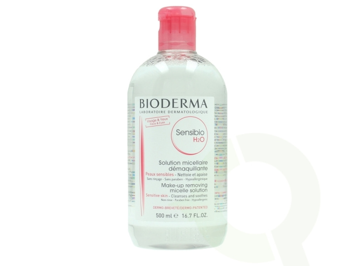 Bioderma Sensibio H2O Make-Up Removing Micelle Solution 500 ml in the group BEAUTY & HEALTH / Skin care / Face / Cleaning at TP E-commerce Nordic AB (C49575)