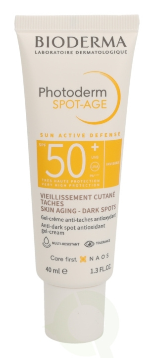 Bioderma Photoderm Spot-Age SPF50+ 40 ml in the group BEAUTY & HEALTH / Skin care / Tanning / Sunscreen at TP E-commerce Nordic AB (C49584)