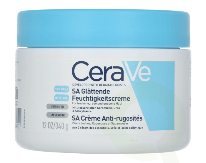 Cerave SA Smoothing Cream 340 gr For Dry, Rough, Bumpy Skin in the group BEAUTY & HEALTH / Skin care / Body health / Body lotion at TP E-commerce Nordic AB (C49611)