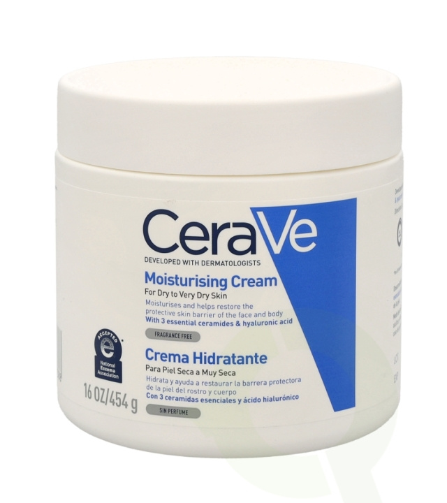 Cerave Moisturising Cream 454 ml For Dry To Very Dry Skin in the group BEAUTY & HEALTH / Skin care / Body health / Body lotion at TP E-commerce Nordic AB (C49614)