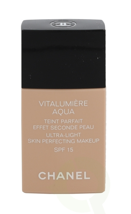 Chanel Vitalumiere Aqua Ultra-Light Makeup SPF15 30 ml #22 Beige Rose in the group BEAUTY & HEALTH / Makeup / Facial makeup / Foundation at TP E-commerce Nordic AB (C49655)