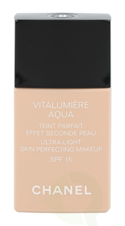 Chanel Vitalumiere Aqua Ultra-Light Makeup SPF15 30 ml #20 Beige in the group BEAUTY & HEALTH / Makeup / Facial makeup / Foundation at TP E-commerce Nordic AB (C49697)