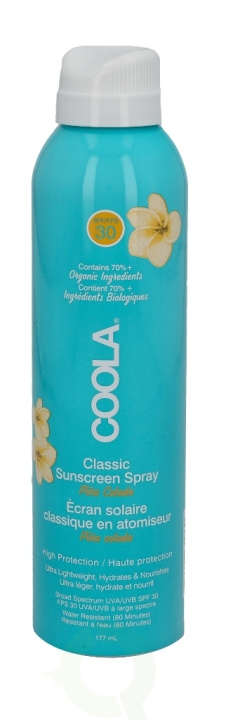 Coola Classic Body Sunscreen Spray SPF30 177 ml Pina Colada in the group BEAUTY & HEALTH / Skin care / Tanning / Sunscreen at TP E-commerce Nordic AB (C49984)