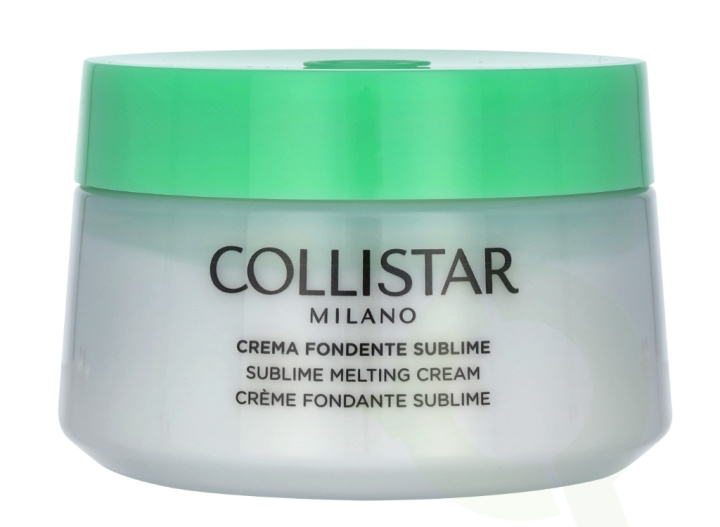 Collistar Sublime Melting Cream 400 ml Nourishes Repairs Regenerates - For Very Dry Skins in the group BEAUTY & HEALTH / Skin care / Body health / Body lotion at TP E-commerce Nordic AB (C50031)