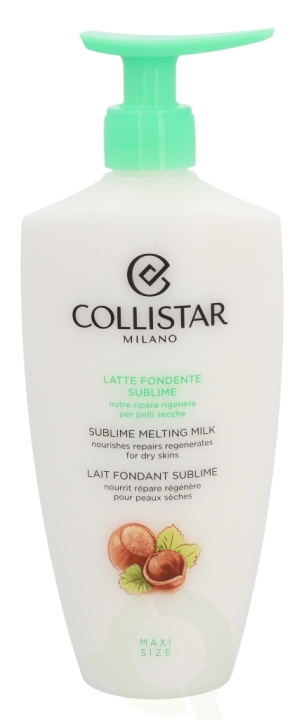 Collistar Sublime Melting Milk 400 ml For Dry Skins in the group BEAUTY & HEALTH / Skin care / Body health / Body lotion at TP E-commerce Nordic AB (C50032)