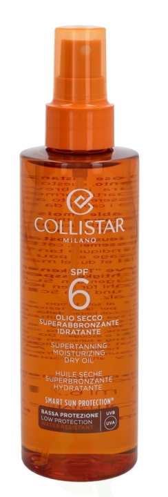 Collistar Supertanning Moisturizing Dry Oil SPF6 200 ml Speciale Abbronzatura Perfetta - Low Protection in the group BEAUTY & HEALTH / Skin care / Tanning / Sunscreen at TP E-commerce Nordic AB (C50038)