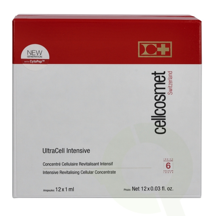 Cellcosmet Ultracell Intensive 12 ml 12x1 ml in the group BEAUTY & HEALTH / Skin care / Face / Skin serum at TP E-commerce Nordic AB (C50621)