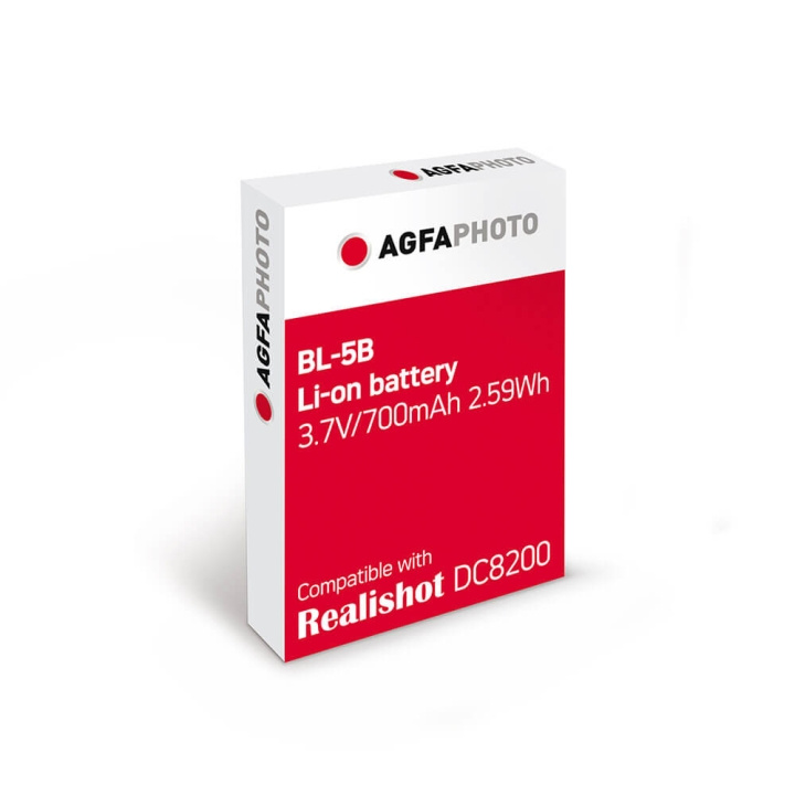 Agfa Battery DC8200 ABL5B in the group HOME ELECTRONICS / Photo & Video / Photo equipment / Other at TP E-commerce Nordic AB (C50638)