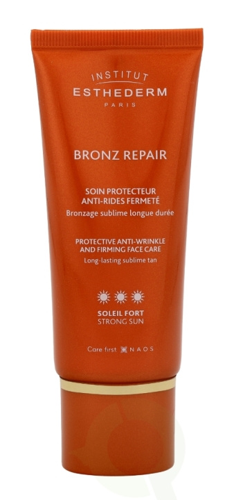 Esthederm Bronz Repair Protective Face Care - Strong 50 ml Anti-Wrinkle And Firming in the group BEAUTY & HEALTH / Skin care / Tanning / Sunscreen at TP E-commerce Nordic AB (C50906)