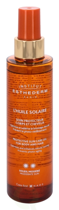 Esthederm Protective Sun Care Oil - Moderate 150 ml in the group BEAUTY & HEALTH / Skin care / Tanning / Sunscreen at TP E-commerce Nordic AB (C50910)