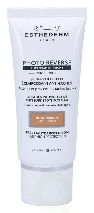 Esthederm Photo Reverse Bright. Pr. Anti-Dark Spot Face Care 50 ml Beige Medium in the group BEAUTY & HEALTH / Skin care / Tanning / Sunscreen at TP E-commerce Nordic AB (C50914)