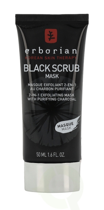 Erborian Black Scrub Mask 50 ml in the group BEAUTY & HEALTH / Skin care / Face / Face creams at TP E-commerce Nordic AB (C51277)