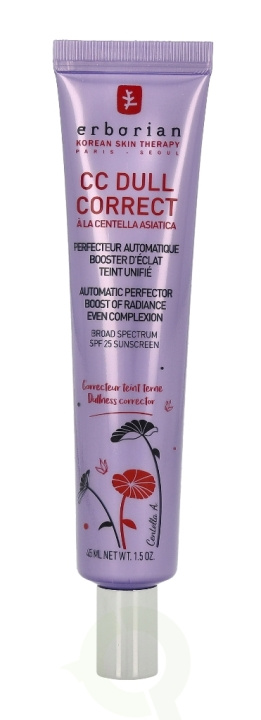 Erborian CC Dull Correct Sunscreen SPF25 45 ml Broad Spectrum in the group BEAUTY & HEALTH / Skin care / Tanning / Sunscreen at TP E-commerce Nordic AB (C51279)