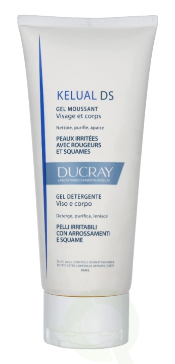 Ducray Kelual DS Foaming Gel 200 ml in the group BEAUTY & HEALTH / Skin care / Body health / Body lotion at TP E-commerce Nordic AB (C51345)