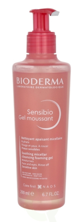 Bioderma Sensibio Gel Moussant 200 ml in the group BEAUTY & HEALTH / Skin care / Face / Cleaning at TP E-commerce Nordic AB (C51365)