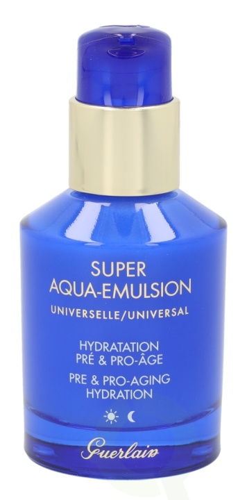 Guerlain Super Aqua-Emulsion - Universal 50 ml For All Skin Types in the group BEAUTY & HEALTH / Skin care / Face / Face creams at TP E-commerce Nordic AB (C51648)