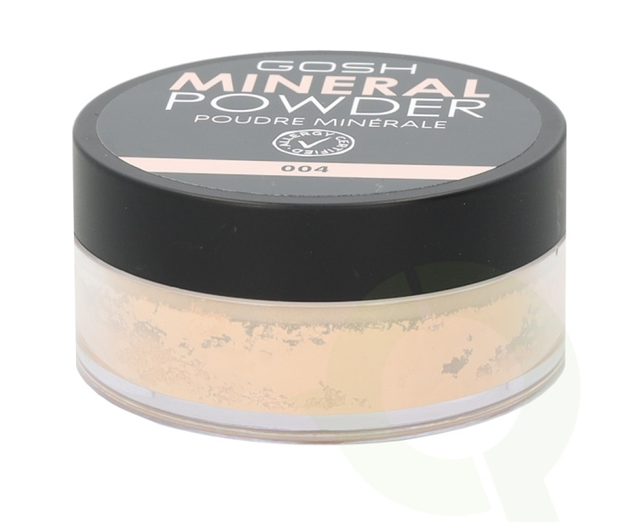 Gosh Mineral Powder 8 g 004 Natural in the group BEAUTY & HEALTH / Makeup / Facial makeup / Powders at TP E-commerce Nordic AB (C51677)