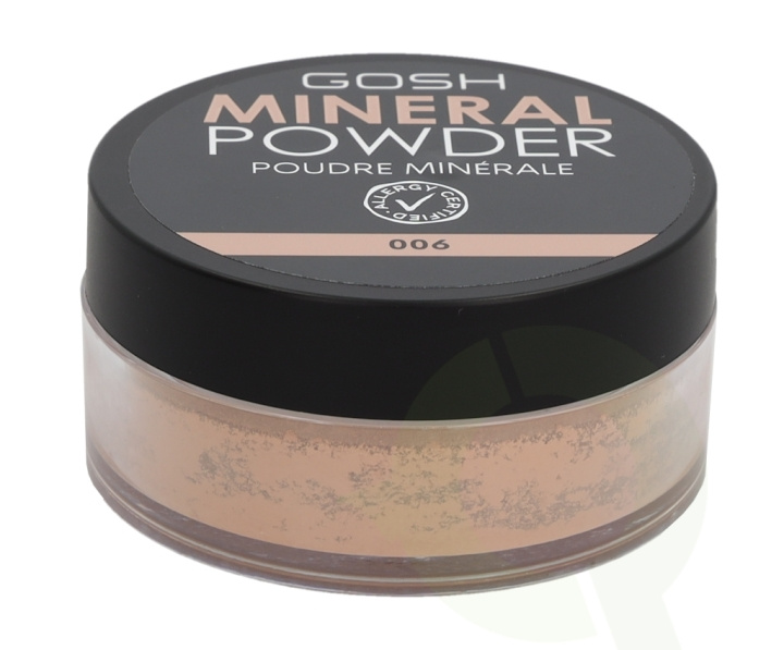 Gosh Mineral Powder 8 g 006 Honey in the group BEAUTY & HEALTH / Makeup / Facial makeup / Powders at TP E-commerce Nordic AB (C51678)