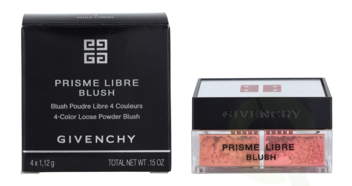 Givenchy Prisme Libre Blush 4.48 gr #03 Voile Corail in the group BEAUTY & HEALTH / Makeup / Facial makeup / Rouge / Bronzer at TP E-commerce Nordic AB (C51727)