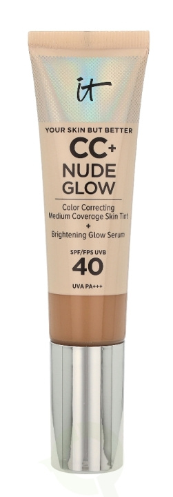 IT Cosmetics CC+ Nude Glow SPF40 32 ml Medium in the group BEAUTY & HEALTH / Skin care / Face / Face creams at TP E-commerce Nordic AB (C51752)