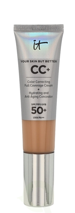 IT Cosmetics CC+ Color Corr. Full Coverage Cream SPF50 32 ml Neutral Medium in the group BEAUTY & HEALTH / Skin care / Face / Face creams at TP E-commerce Nordic AB (C51756)