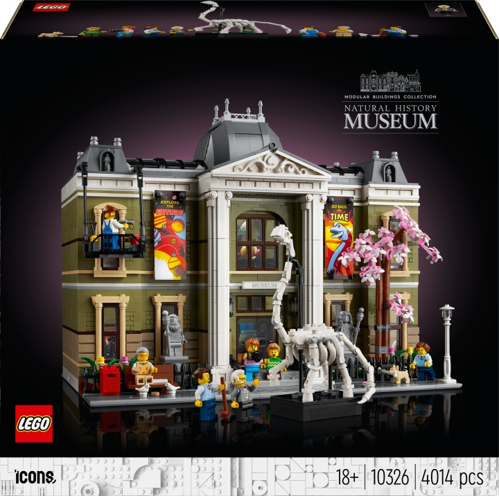 LEGO Icons 10326 - Natural History Museum in the group TOYS, KIDS & BABY PRODUCTS / Toys / Building toys / Lego at TP E-commerce Nordic AB (C52128)